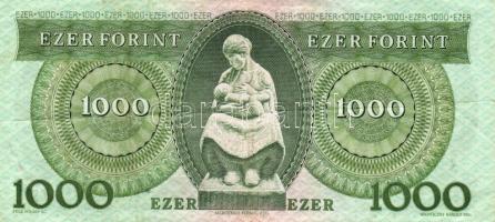 1993 1000Ft "E" betűjellel 2db T:II