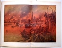 ~1920 A nagy háború írásban és képben I-VI., Atheneum Kiadó, Bp., a VII. kötet hiányzik, kiadói domb...