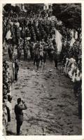 Vágsellye entry of the Hungarian troops (EK)