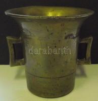 Régi réz mozsár törő nélkül 11 cm