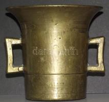 Régi réz mozsár törő nélkül 11 cm