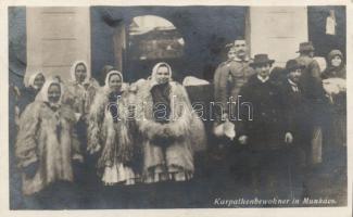 Munkács, Carpathian peasants