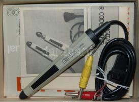 Hewlett-Packard vonalkódolvasó a 70-es évekből eredeti dobozában, leírással