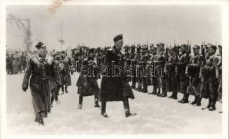 Verecke meeting of Hungarian and Polish troops by the new borders, 1939 photo