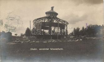 Chelm (Cholm) damaged water tower