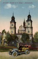 Jaroslaw Maria church with automobile (EB)