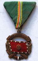 DN. "A Haza Szolgálatáért Érdemérem" bronz fokozata, szalaggal T:1