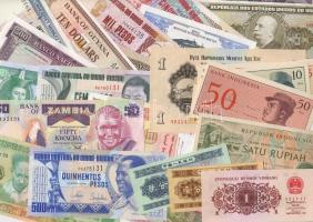298 klf bankjegy jobbakkal az egész világból, benne D.Reich és magyar T:többnyire I
