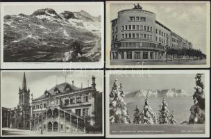 60 db háború előtti külföldi képeslap