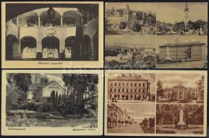 30 db magyar képeslap, főleg 50-es évek, kevés háború előtti