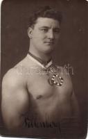 Leopold Fellenberg, champion in heavy weight