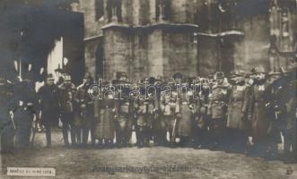 Awarded Hungarian soldiers photo