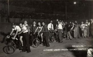 Bicycle race 1930 photo