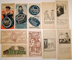 10 db klf számolócédula / counting slips