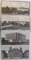 cca 1940 Helsinki 10 lapos leporelló-füzet / hooklet with 10 pictures 22x12cm