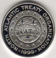 1999 "Nato" 28,28gr ezüst, díszdobozban T:PP
