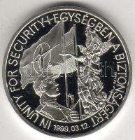 1999 "Nato" 28,28gr ezüst, díszdobozban T:PP