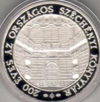 2002 "...Széchenyi könyvtár..." 3000Ft ezüst, díszdobozban T:PP RR!! Csak 3000db!!