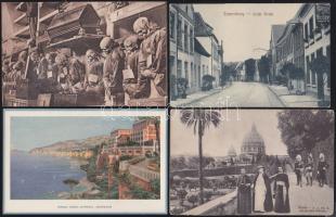 30 db vegyes, főleg európai városképes lap, jó minőség / 30 mixed worldwide cards