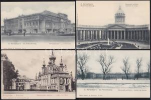 5 db szép állapotú, megíratlan Szentpétervár képeslap / 5 Saint Petersbourg cards
