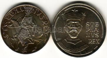 1972 "I. István" sor 50Ft, 100Ft ezüst, díszdobozban