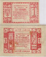 1919. Esztergom 1K T:I, 2K T:II
