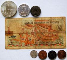 Kis vegyes tétel: NDK 1987. "Olimpia - kétszemélyes bob" ffm emlékérem T:BU + Indonézia 19...