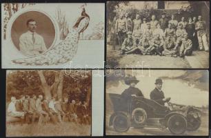 42 db régi fotólap a századforduló és az I. vh. éveiből / 42 vintage photo cards