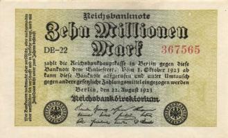 Német Birodalom/Császárság/Augsburg 1918.10.15. 5M, 10M hivatalos érvénytelenítéssel T:I,I- + Német ...