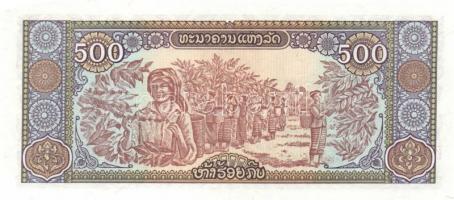 Kína 7db (6klf) modern bankjegy T:I + Laosz 7db (5klf) modern bankjegy T:I