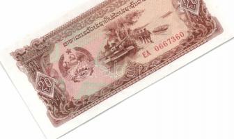 Kína 7db (6klf) modern bankjegy T:I + Laosz 7db (5klf) modern bankjegy T:I