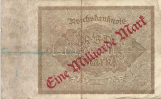 Német Birodalom / Weimari Köztársaság 1922. 1000M (2x) "Vielecke" vízjellel, a "Reich...