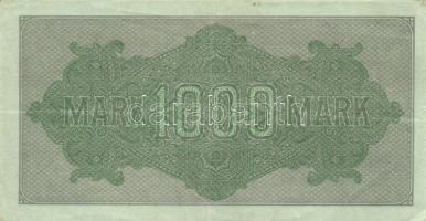 Német Birodalom / Weimari Köztársaság 1922. 1000M (2x) "Vielecke" vízjellel, a "Reich...