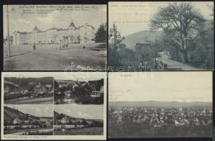 41 db vegyes, régi városképes lap, érdekességekkel, jó minőségben /  41 mixed town-view postcards, g...