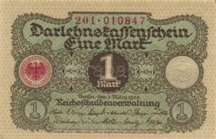 Német Birodalom / Weimari Köztársaság 1919. 50M "Reihe 4" T:III-/IV+ + 1920. 1M (2x) egymá...