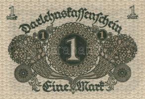 Német Birodalom / Weimari Köztársaság 1920. 1M + 2M piros nyomattal T:I + 1922. 1000M (2x) "Mäa...