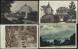 31 db régi városképes lap a Történelmi Magyarország területéről, közte néhány jó modern is / 31 post...