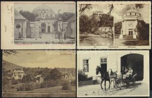 30 db régi városképes lap a Történelmi Magyarország területéről / 30 town-view cards from the territories of the former Kingdom of Hungary