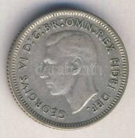 Ausztrália 1952. Sixpence Ag T:2-/3