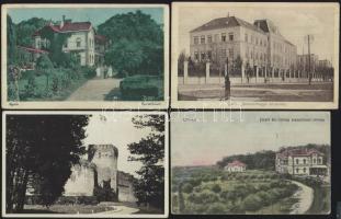 Gyula - 5 db érdekes, régi városképes lap / 5 Gyula postcards