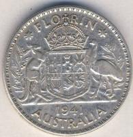 Ausztrália 1941. 1Fl Ag T:3+