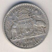 Ausztrália 1945. 1Fl Ag T:2-