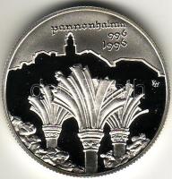 1995 "Pannonhalma" 1000Ft ezüst, díszdobozban T:PP