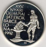 1989 "Nyári olimpia III." 500Ft ezüst, díszdobozban T:PP