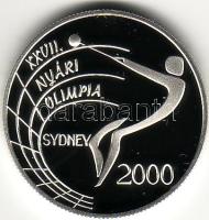 2000 "Nyári olimpia-Sydney" 2000Ft ezüst, díszdobozban T:PP