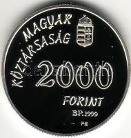 2000 "Nyári olimpia-Sydney" 2000Ft ezüst, díszdobozban T:PP