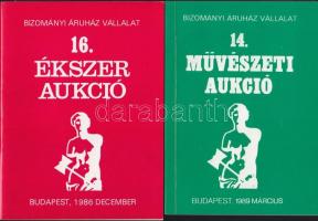 5 db BÁV árverési katalógus (művészeti, ékszer)