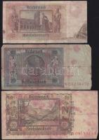 Német 3. Birodalom 1929. 10M T:IV fo. + 1939. 20M T:III fo. + 1942. 5M T:IV fo
