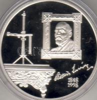 1998 "Eötvös Lóránd" 2000Ft ezüst, díszdobozban T:PP! Csak 3000db RR!!