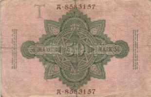 Német Birodalom/Császárság/Weimari Köztársaság/3. Birodalom 1906-1914. 5M,10M,20M,50M,100M,1000M öss...